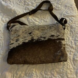Keep it gypsy animal hide Crossbody Bag